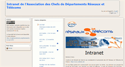 Desktop Screenshot of intranet.iut-rt.net