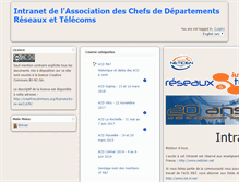 Tablet Screenshot of intranet.iut-rt.net